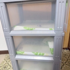 3段収納ケースの画像