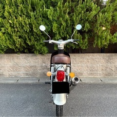 12月限定愛知県内配送無料！総額14万円！整備済み エンジン絶好調  すぐ乗れます HONDA リトルカブ4速　4スト 原付き  デリバリー Uber Eatsの画像