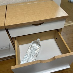 ドレッサーと収納（2点セット）の画像