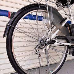 リサイクル自転車(2512-03) 電動アシスト自転車(ﾔﾏﾊ) 12.3Ah 26ｲﾝﾁの画像