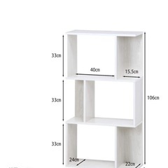 不二貿易 オープンラック シェルフ 3段の画像