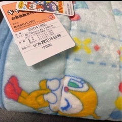 冬休み限定　【新品未使用】アンパンマンお昼寝敷パッドの画像