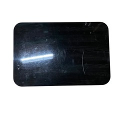 【ジ1219-22】作業用テーブルに最適‼️ 木目調 鏡面  ブラック 折りたたみテーブルの画像