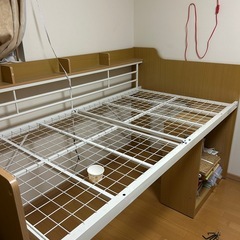 ニトリのベッド　フレームの画像