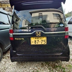 那覇平成23年ホンダゼストスパーク車検9年6月28日全て諸費用込みの画像