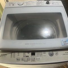 ☆アクア 洗濯機☆AQW-V7M 2021年製 7キロ AQUAの画像