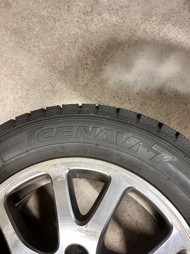 2024年新品購入したスタッドレスタイヤ4本ホイールセット 215/60R16 95Q