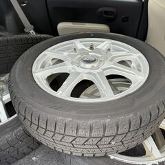 ミラココアL4WD, 検令和9年8月5日, スタッドレス装着済, 夏冬タイヤ付, タイミングチェーン,格安軽自動車！車検付の画像