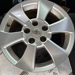 トヨタ　純正　アルファード16インチアルミホイール　4本セットの画像