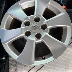 トヨタ　純正　アルファード16インチアルミホイール　4本セットの画像