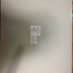 ニトリ机　白の画像