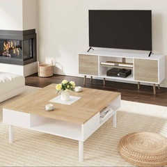 収納付きテーブルの画像