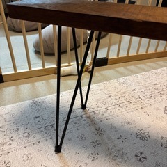 ハンドメイド　古材ベンチの画像