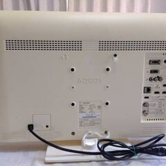 シャープAQUOS24型LED搭載液晶テレビの画像