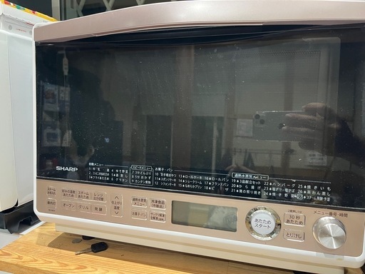 SHARP 2016年式オーブン機能付電子レンジ (Nkm) てだこ浦西のキッチン