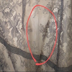 ドリードール ショルダーギャザーラッセルレースワンピース M 結婚式の画像