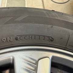 日産 セレナ 純正アルミホイール タイヤセットの画像