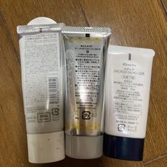 キャンメイク、メディア、ダイソー下地の画像