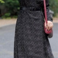 UNIQLO×イネスコラボ　星柄レーヨンプリントカシュクールワンピースの画像