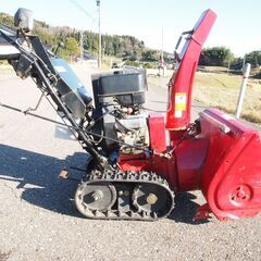 何度も言いますがバッテリー新品なんです！！除雪機イセキ　SA708実動富山、石川、金沢の画像