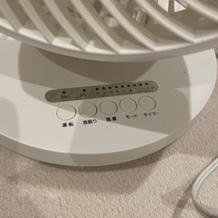 夏は必須の360度首振りしてくれる扇風機の画像