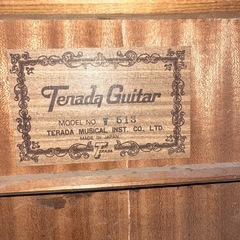 ジャパンビンテージ寺田12弦アコースティックギター ハミングバードW513の画像