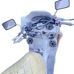 愛知 マジェスティ 白 カスタム バイクの画像