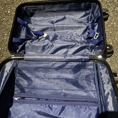 無料　スーツケース　鍵無し　難ありの画像