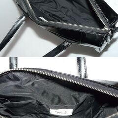 配達先決定🚚　無料配達します🚚アニエス・べー💖エナメルハンドバッグ💖の画像