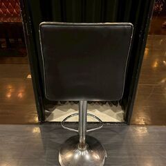 ハイチェア　黒　４脚の画像