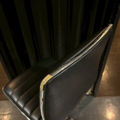 ハイチェア　黒　４脚の画像