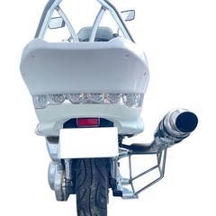 愛知 マジェスティ 白 カスタム バイクの画像