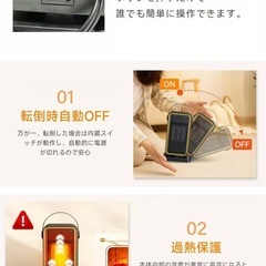 小型セラミックヒーターの画像