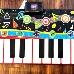 新品 コストコ GIGANTIC プレイマット キーボード ピアノ 巨大 の画像