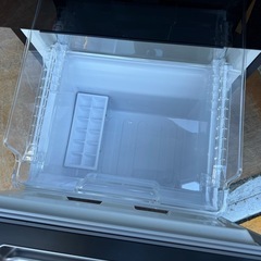 80⭐️2021年製★シャープ　冷蔵庫　ブラック　黒　ガラス扉　右、左開き の画像