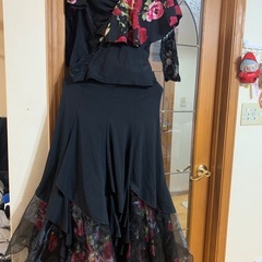 ドレス　社交ダンスなどの画像