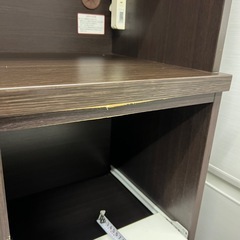 ②ニトリ　キッチンボード　食器棚　コパン　COPAIN -100KB-DBR3の画像