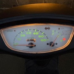 ホンダZXAF35／距離3208km／新品バッテリーなど/配達可能の画像