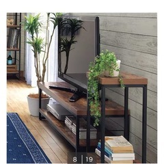 テレビ台(ローボードステイン 120N) ニトリの画像