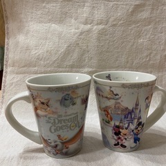 ディズニーアニバーサリー25年　マグカップ2個セット
の画像