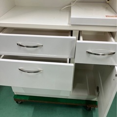 大阪引取限定　FRIA-90KB-WH 食器棚 ホワイトの画像