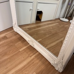 アンティーク風大型姿見の画像