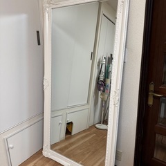 アンティーク風大型姿見の画像
