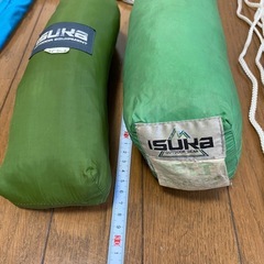 ISUKAツェルト、フライシート、ポール付きの画像