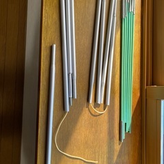 ISUKAツェルト、フライシート、ポール付きの画像