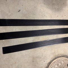 【あげます】ゴムスロープ３本　段差　見切りの画像