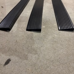 【あげます】ゴムスロープ３本　段差　見切りの画像