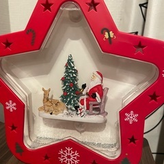 クリスマス　光るスノードーム　スターの画像
