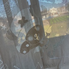 レースカーテン　チョッパーの画像