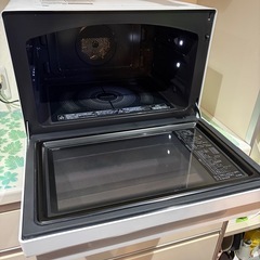 東芝 TOSHIBA 過熱水蒸気オーブンレンジ 石窯ドーム 30L グランホワイト ER-D3000A-W〈ERD3000A-W〉の画像